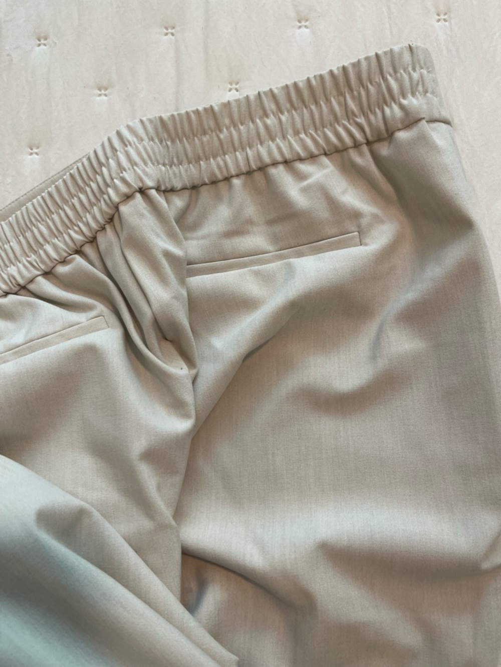 Light Sand Straight Leg Dress Pants - Picture 3 of 4